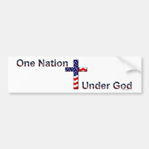 En nation under gudbildekal bildekal