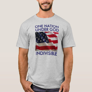 EN NATION, UNDER GUDEN SOM ÄR ODELBAR TEE SHIRT