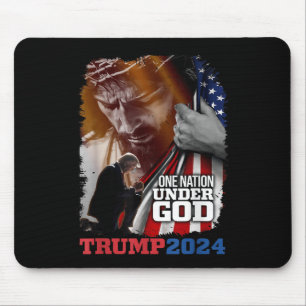 En nation under Guds president Trump 2024 Amerika Musmatta