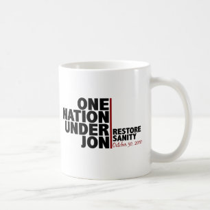 en nation under jon (stewart) kaffemugg