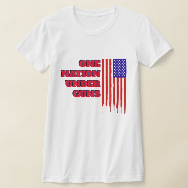 En nation under vapen t shirt (Laydown)