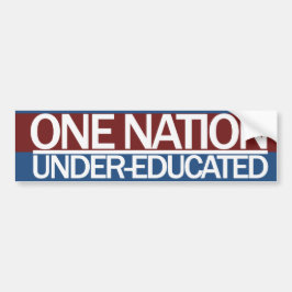 En nationalitet under utbildning bildekal