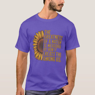 EN NATIONS STÖRLIGHET MÄTAS GENOM HUR DEN TR T SHIRT