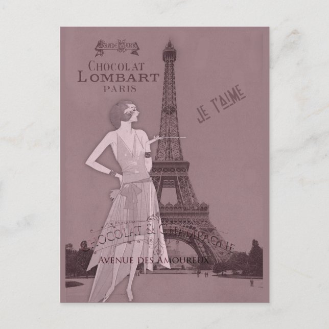 En natt att minnas Valentine Helg Vykort (Framsida)