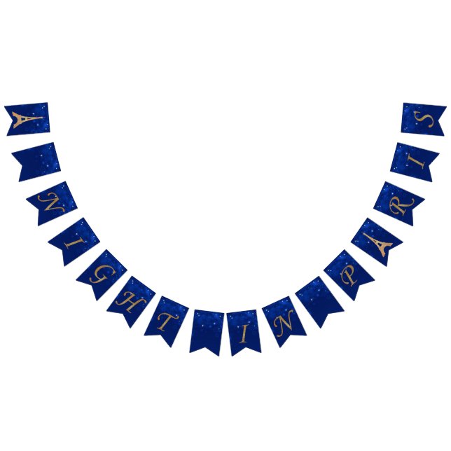 En natt i baner för Paris partyBunting Vimplar (Alla)