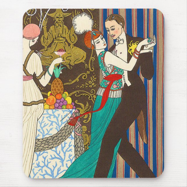 En natt i dekadent Paris art décomus vadderar Musmatta (Framsidan)