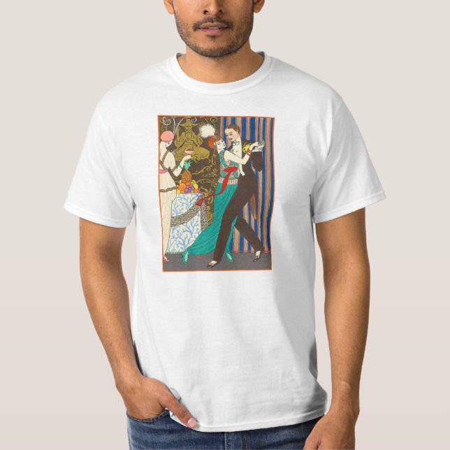 En natt i dekadent Paris art décoT-tröja Tröja (Framsida)