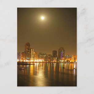 En natt i Dubai Vykort