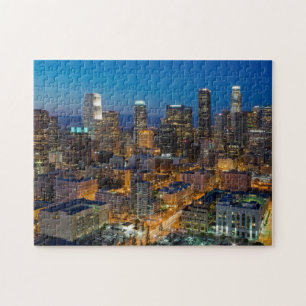 En natt i Los Angeles Puzzle Pussel