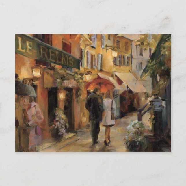 En natt i Paris Vykort (Framsida)