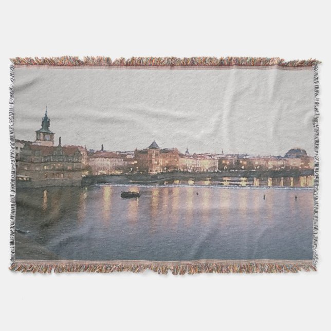 En natt i Prag Filt (Framsidan)