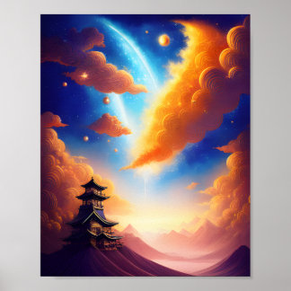 En natt i Stars Poster