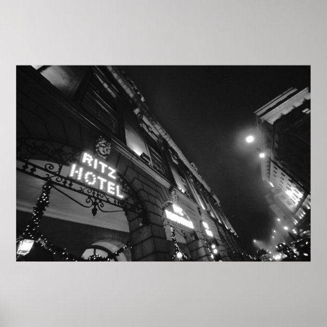 En natt på Ritz Poster (Framsidan)