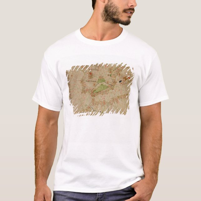 En nautisk kartbok tee (Framsida)