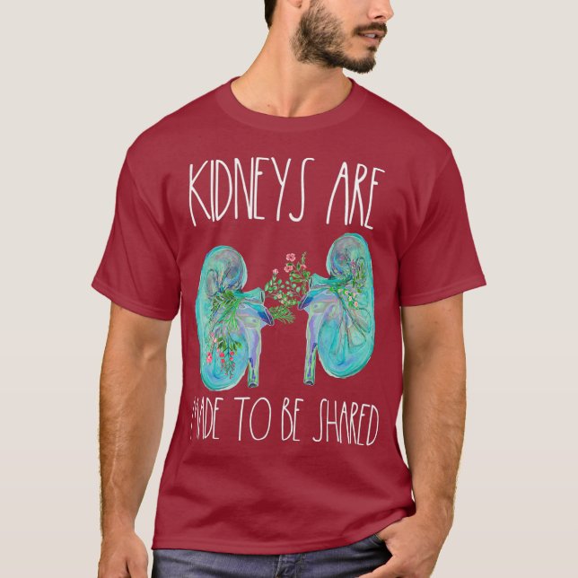 En Nefrologisk sjuksköterska vid njurtransplantati T Shirt (Framsida)