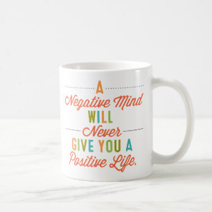 En negation varar besvärad ska ger aldrig ett kaffemugg