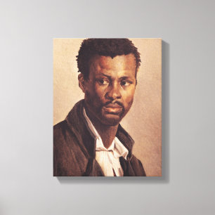 En neger, 1823-24 canvastryck