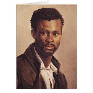 En neger, 1823-24 hälsningskort