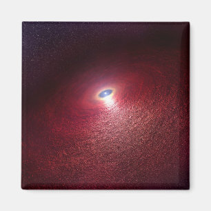 En Neutron-stjärna med en skiva av varm damm. Magnet