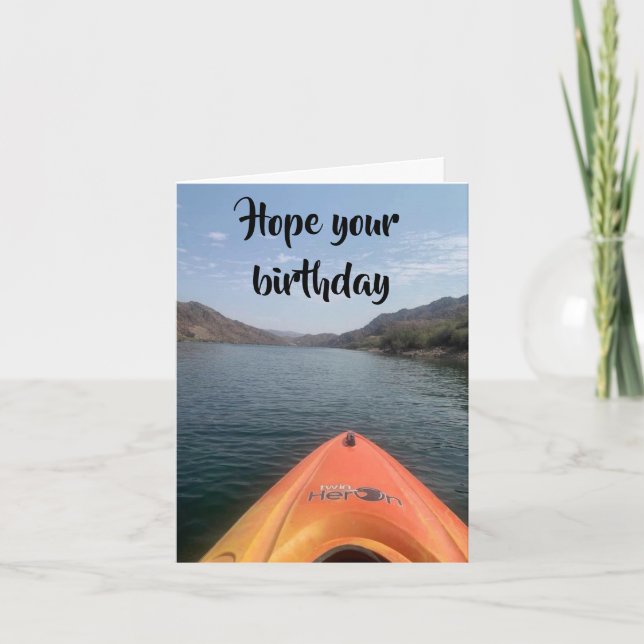 EN "NICE SMOOTH RIDE" FÖR DIN *BIRTHDAY* KORT (Framsida)