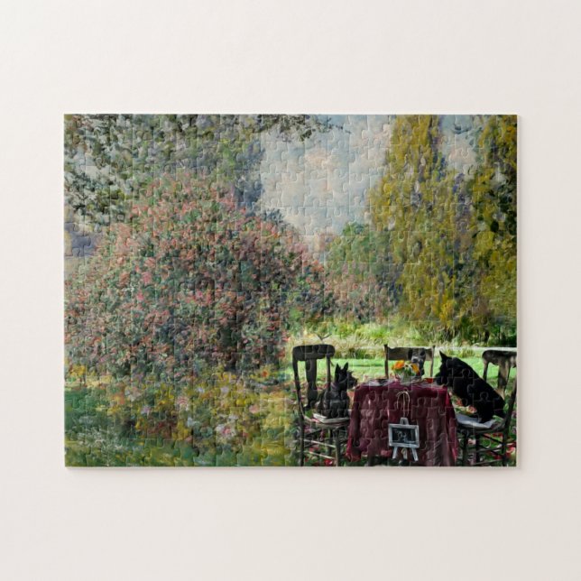 En nick till Monet Pussel (Horisontell)