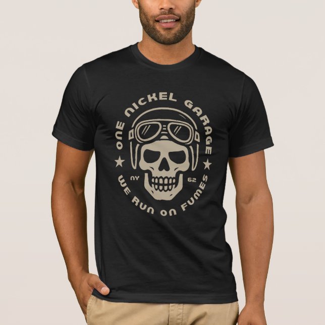 En Nickel Garage Retro 2 T Shirt (Framsida)