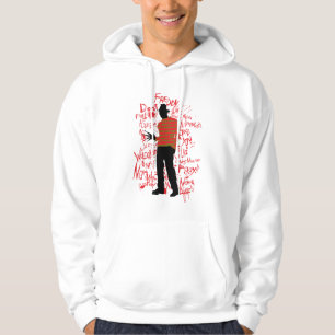 En Nightmare på Elm Street Bli inte sömn Hoodie