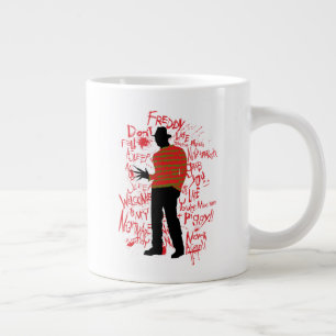 En Nightmare på Elm Street Bli inte sömn Jumbo Mugg