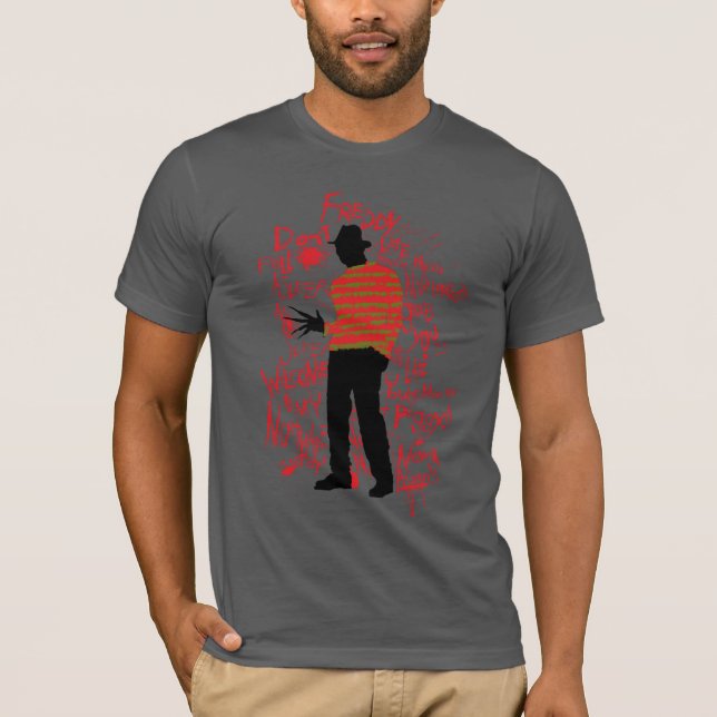 En Nightmare på Elm Street | Bli inte sömn T Shirt (Framsida)