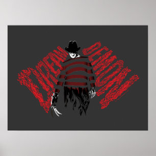 En Nightmare på Elm Street   Dream Demon Freddy Poster