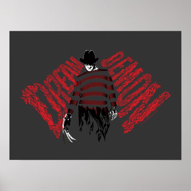 En Nightmare på Elm Street | Dream Demon Freddy Poster (Framsidan)