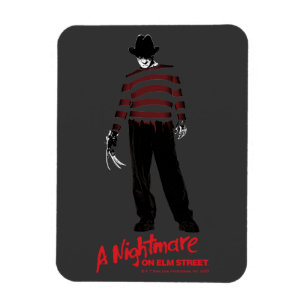 En Nightmare på Elm Street Freddy Krueger Magnet