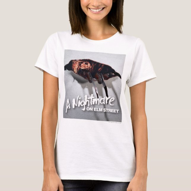 En Nightmare på Elm Street | Freddy Krueger Peekin T Shirt (Framsida)