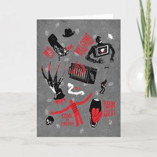 En Nightmare på Elm Street   Freddy Krueger Talk Kort