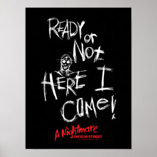 En Nightmare på Elm Street Här i Komen Poster