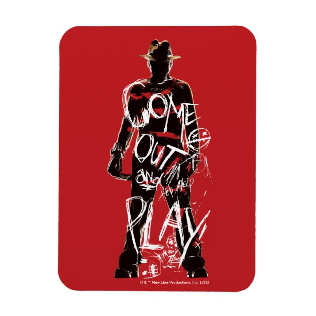 En Nightmare på Elm Street | Kom ut och uppspelnin Magnet (Vertikal)