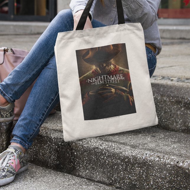En Nightmare på Elm Street | Poster film Tygkasse (Person carrying tote bag)