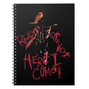 En Nightmare på Elm Street Redo eller ej Anteckningsbok