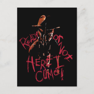 En Nightmare på Elm Street   Redo eller ej Helg Vykort