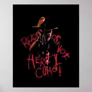 En Nightmare på Elm Street   Redo eller ej Poster