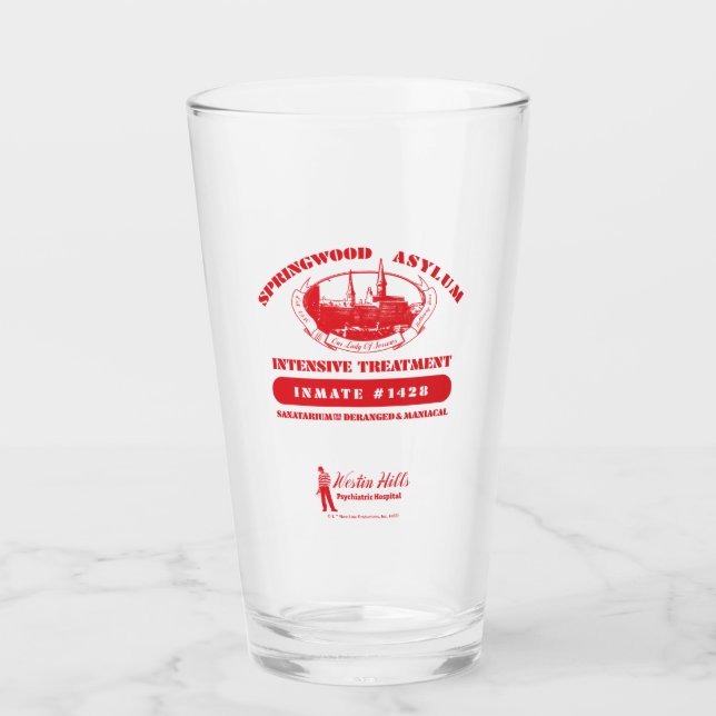 En Nightmare på Elm Street | Springwood Asylum Glaskopp (Framsida)