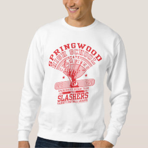 En Nightmare på Elm Street Springwood High Lång Ärmad Tröja