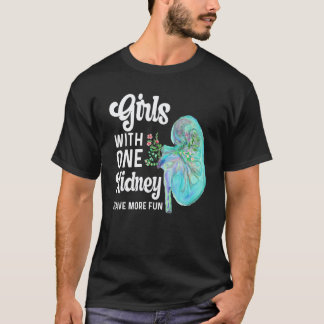 En njurdonator Transplantationssjuksköterska Dialy T Shirt