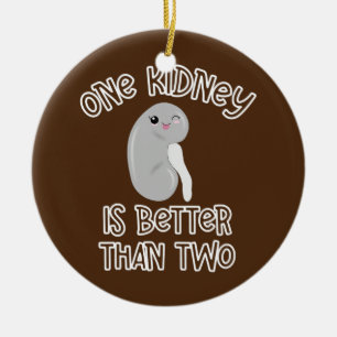 En njurmånads organdonation Donor Transplant Nurse Julgransprydnad Keramik