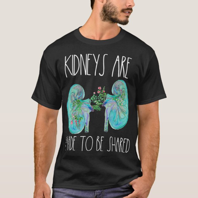 En njurtransplantationsköp Nephrology Dialy T Shirt (Framsida)