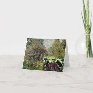 En Nod to Monet Tack Kort
