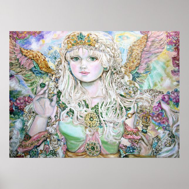 En nödängel. poster (Framsidan)