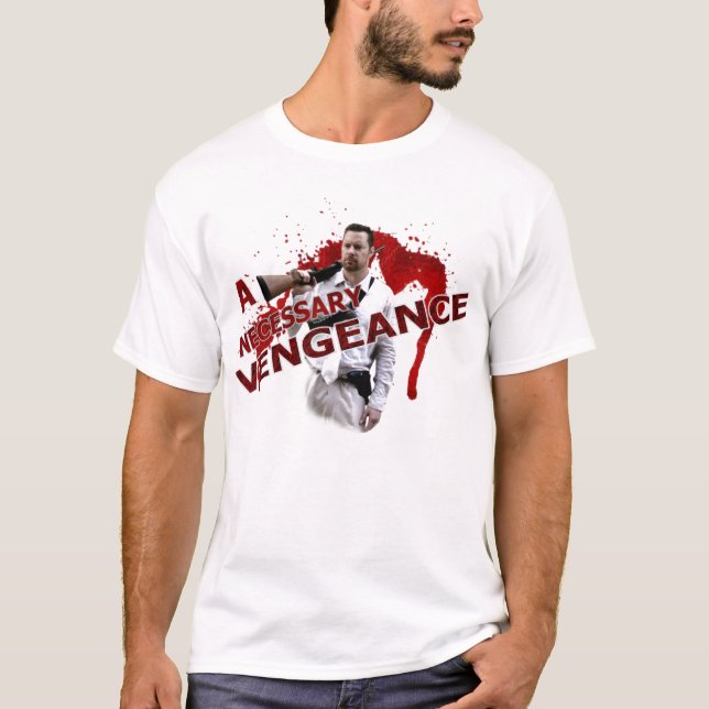 En nödvändig hämnd tee shirt (Framsida)
