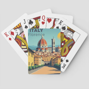 En Nostalgisk Klassisk Resaaffisch – Italien Flore Casinokort
