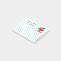 En notera från den bäst lärarepersonligen Apple